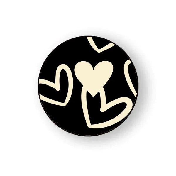 Hearts Outline Pattern Holder