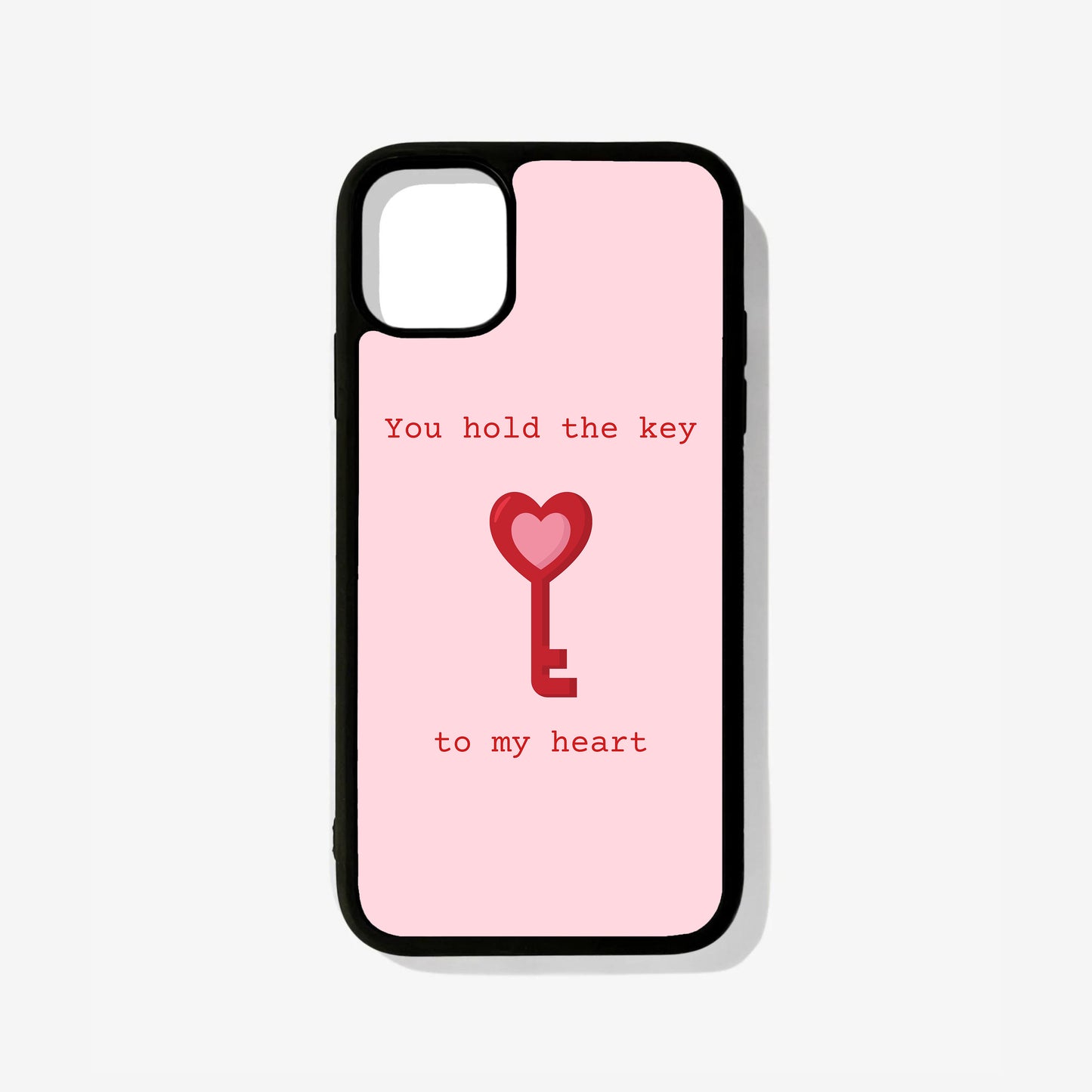 To My Heart Glass Case