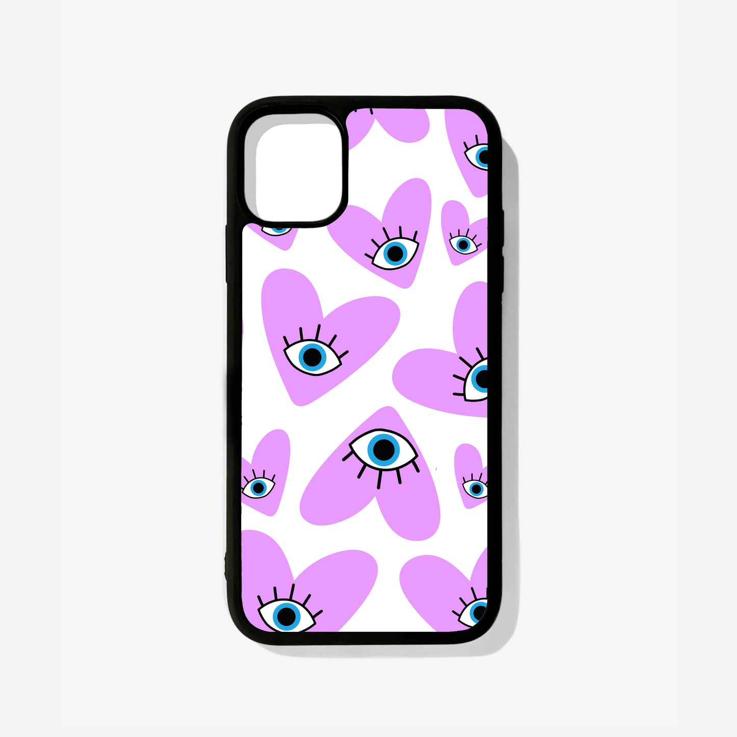 Evil Eye Pattern Glass Case