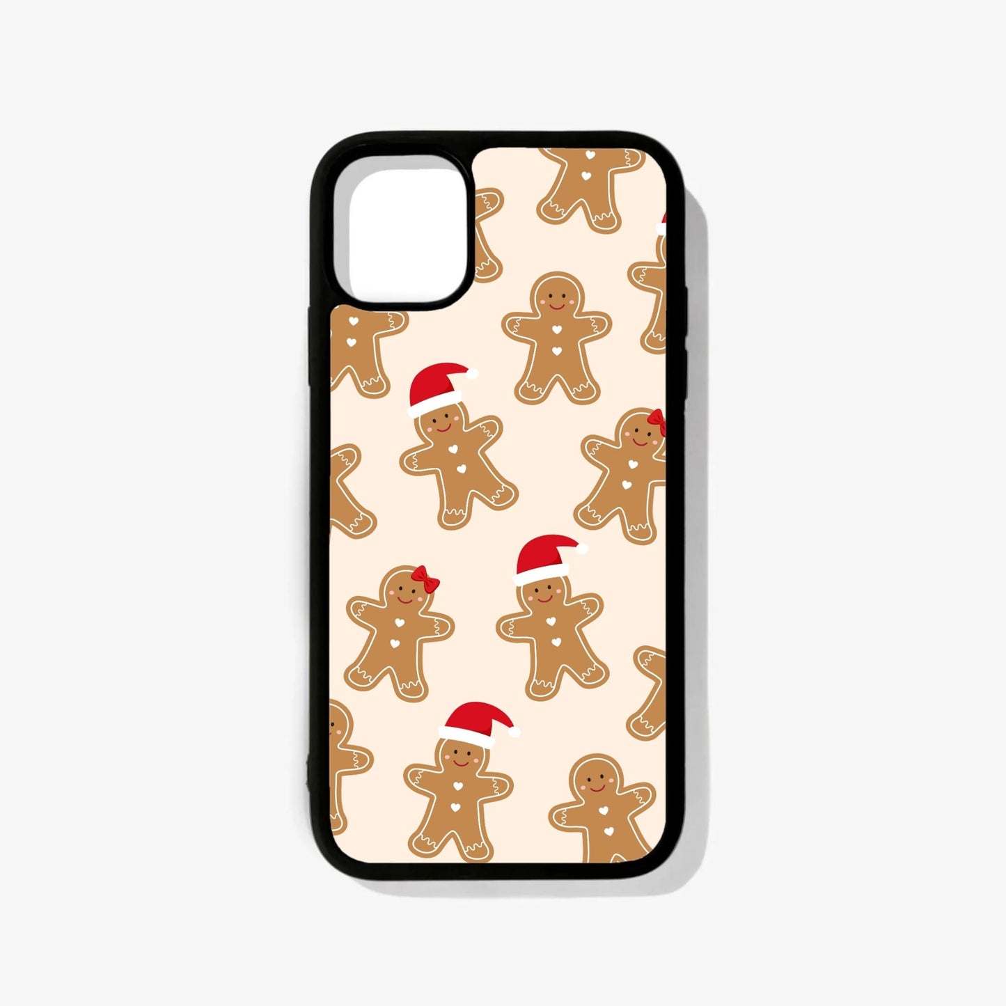 Cute Gingerbread Glass Case