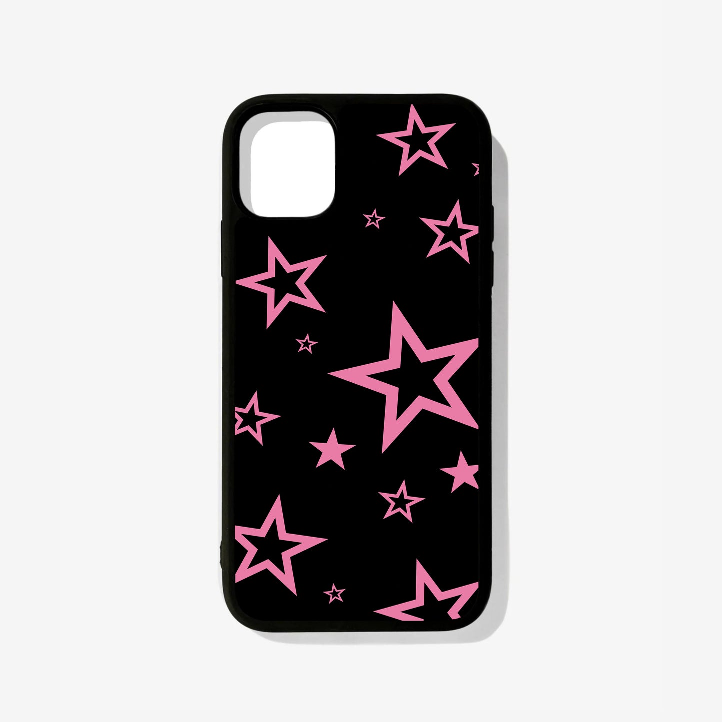 Pink Star Glass Case