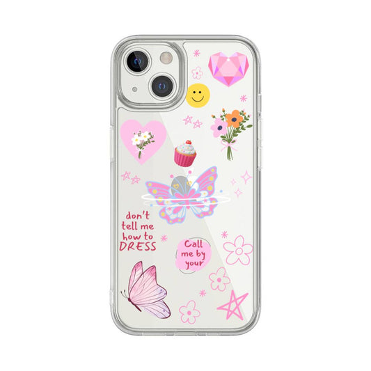 Pink Aesthetic Clear Case