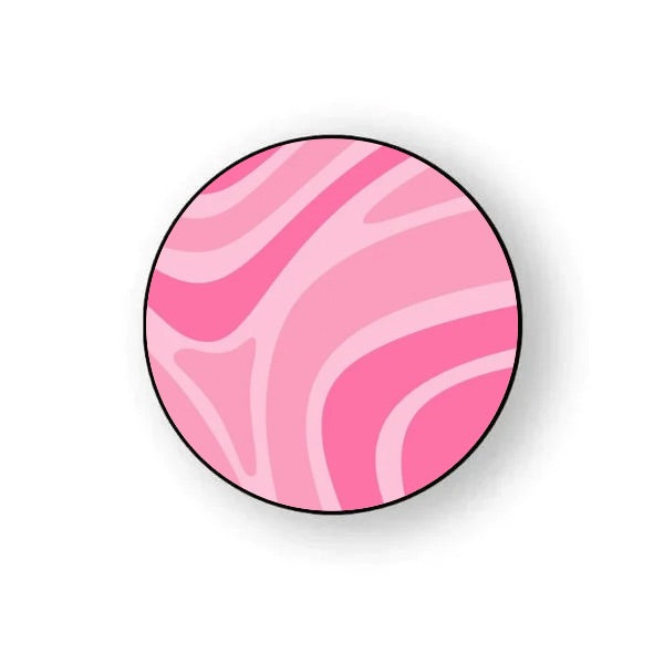 Pink Swirl Holder