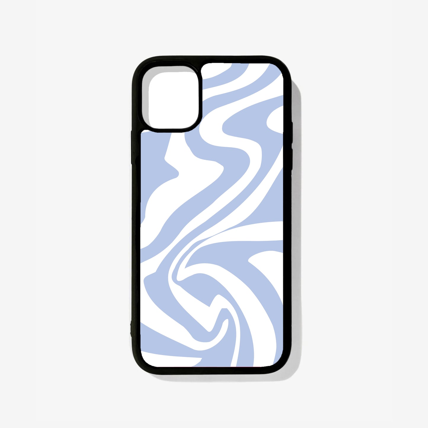 Cerulean Swirl Glass Case