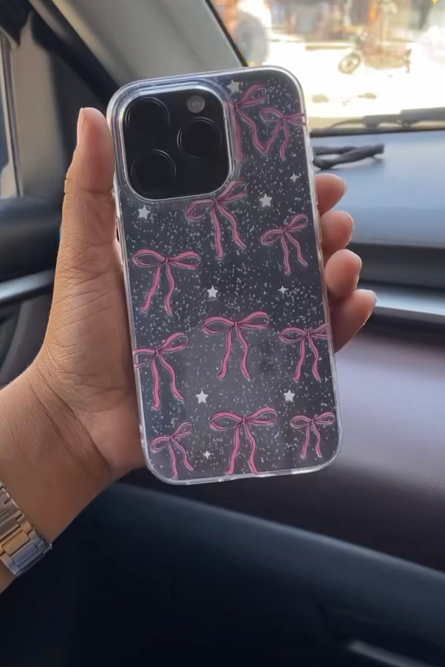 Coquette Bow Clear Case