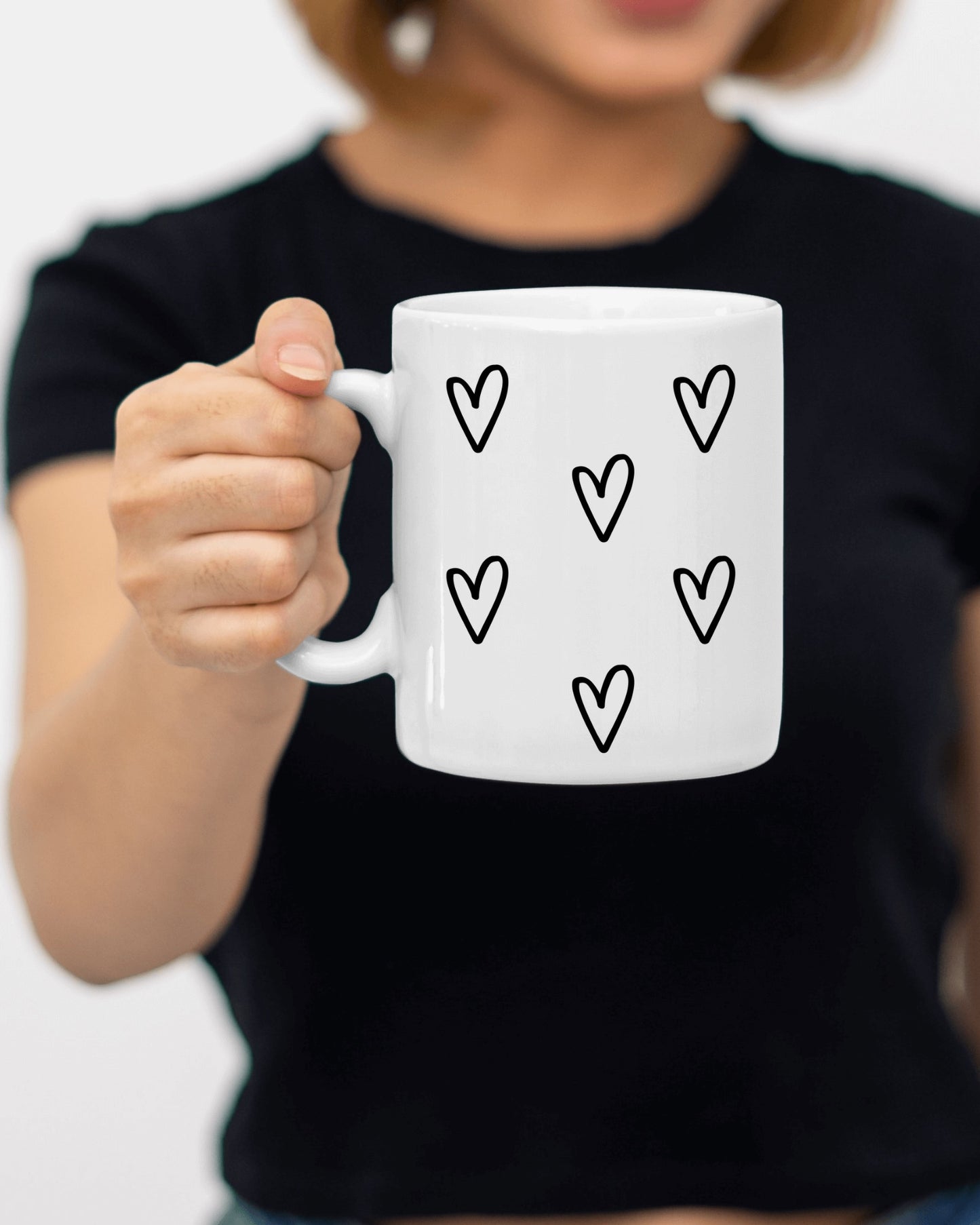 Hearts Mug