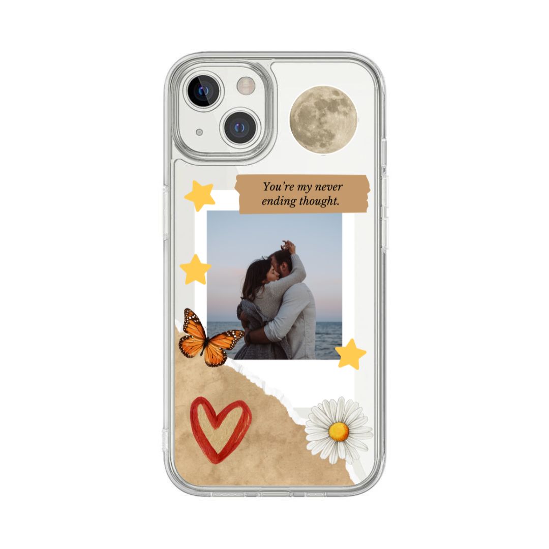 Custom Vintage Clear Case – Shopglam Cases - Main Image