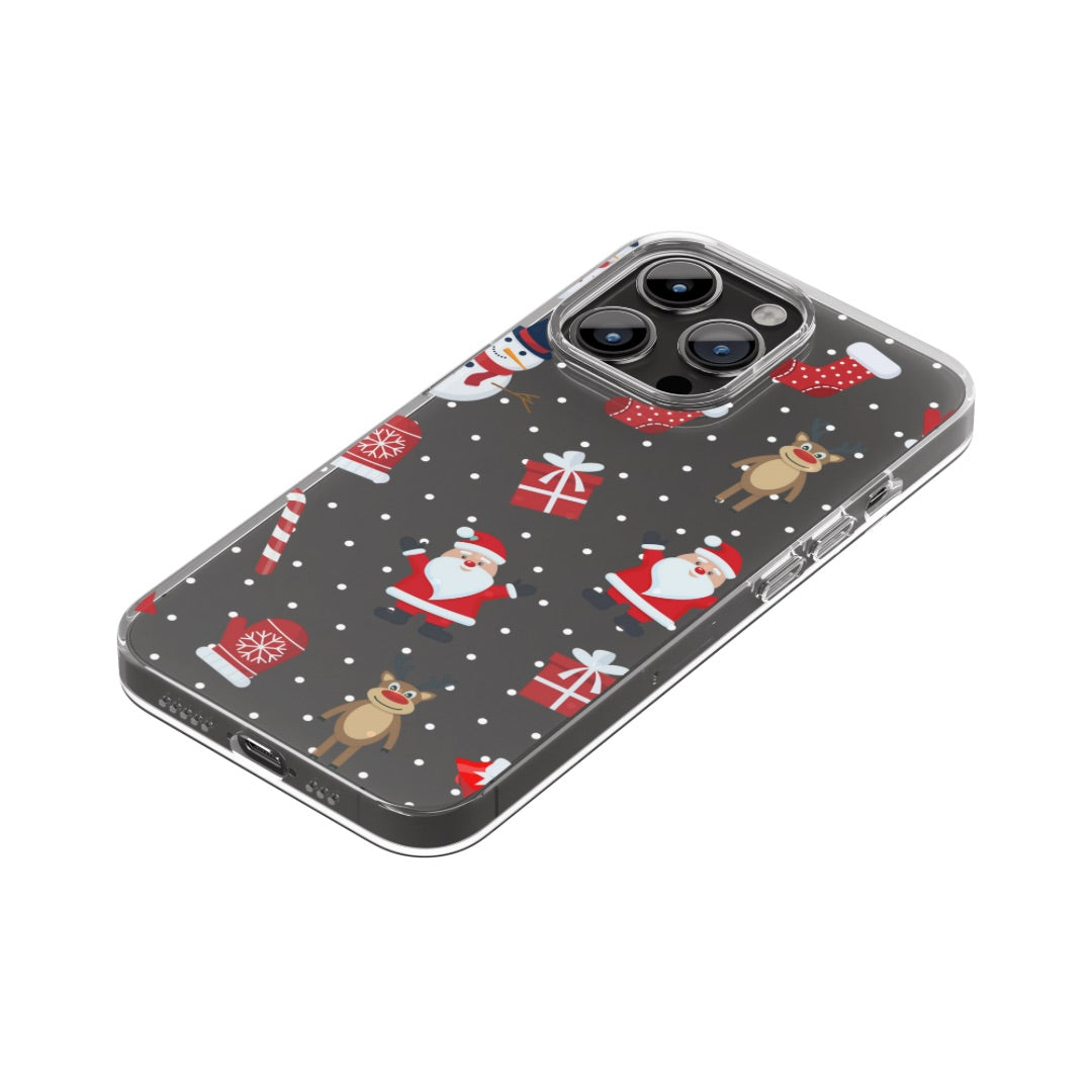 Christmas Vibes Clear Case