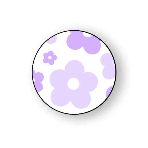 Purple Fresh Bloom Holder