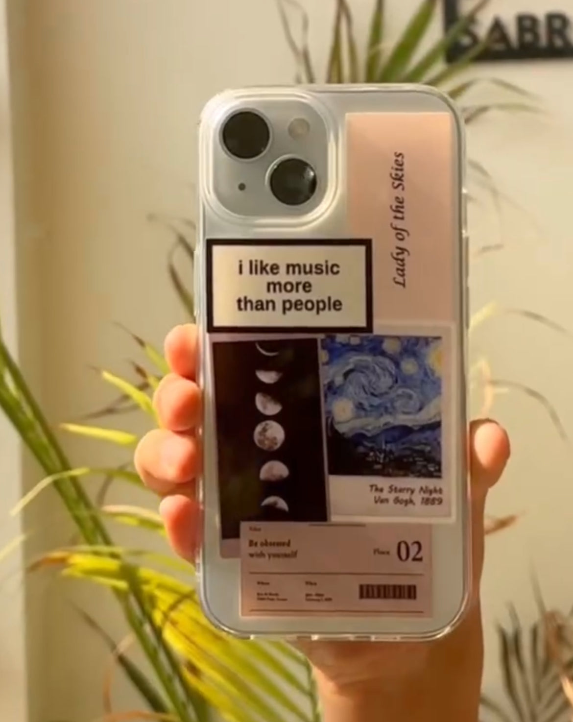 I Like Music Clear Case