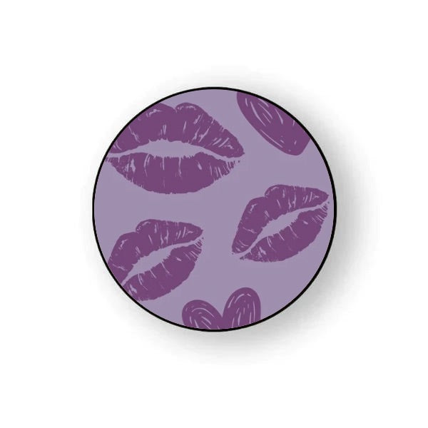 Purple Lips Holder