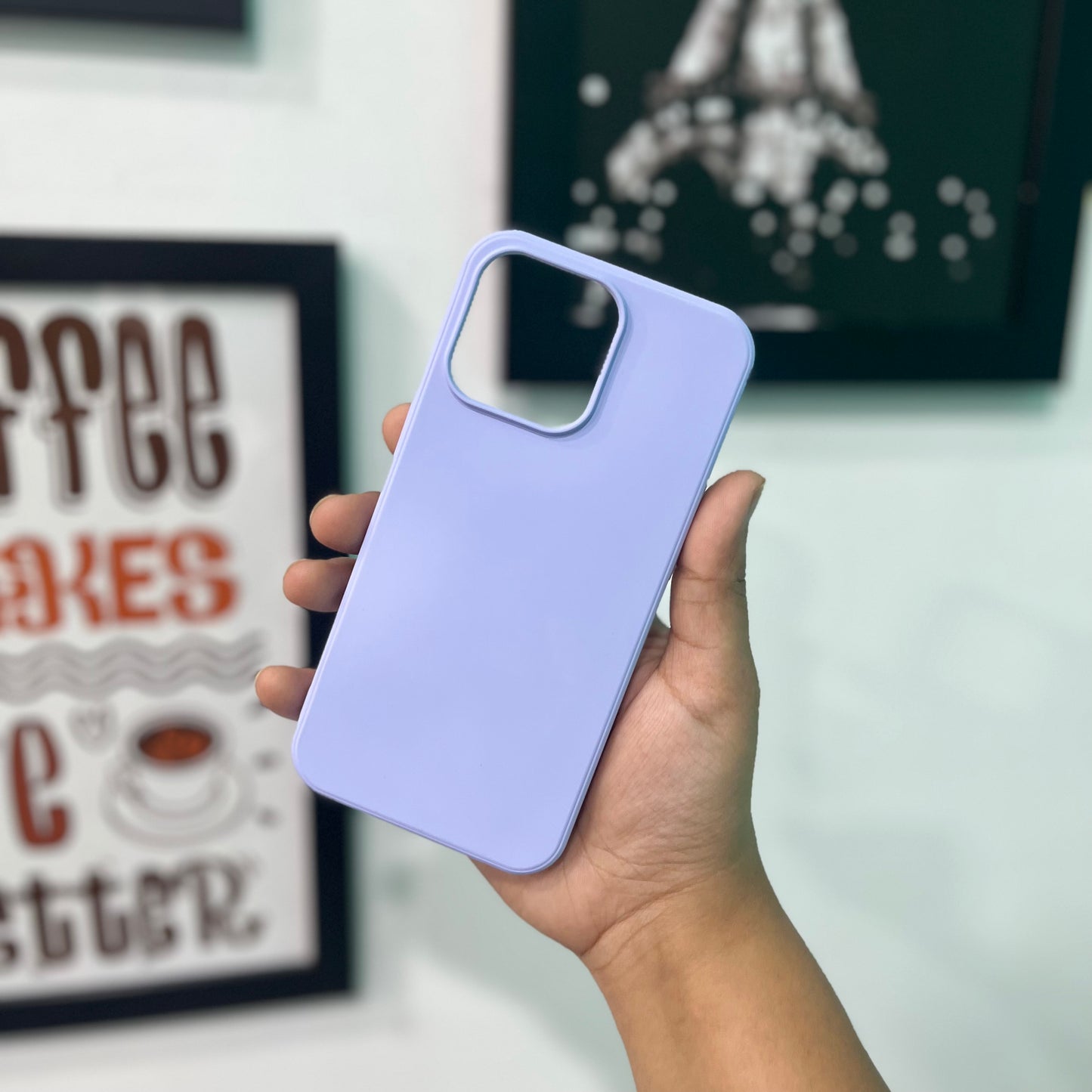 Lavender Solid Silicone Case