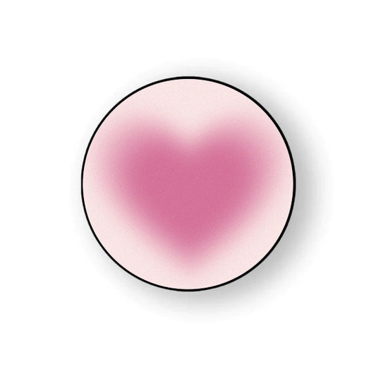 Pink Aura Heart Holder