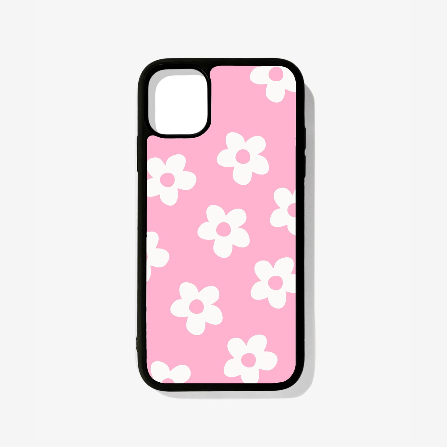 Pink Bloom Glass Case