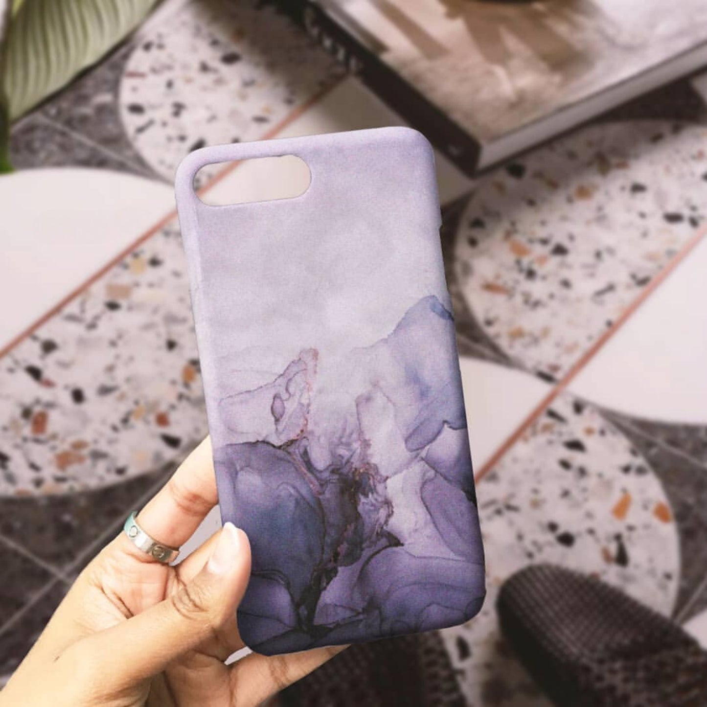 Purple Smoke Hard Case