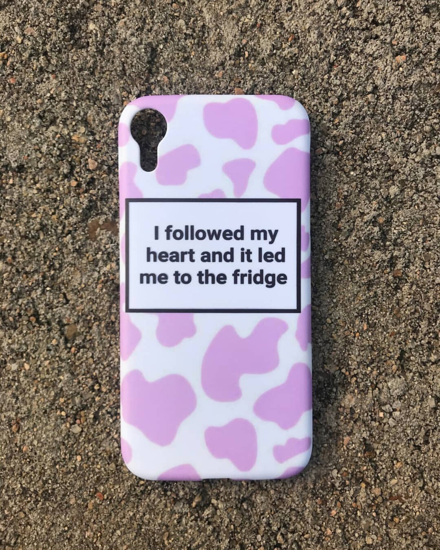 I Followed My Heart Hard Case