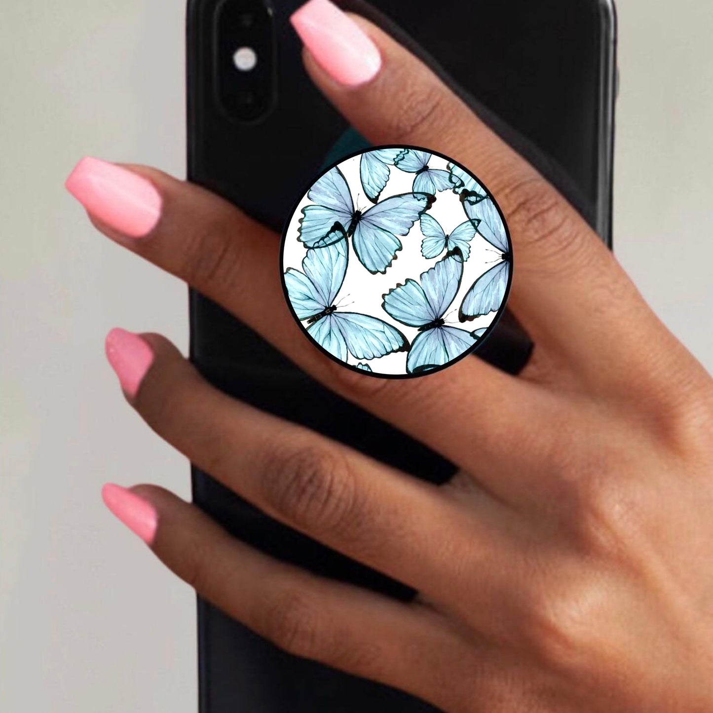 Blue Butterfly Holder