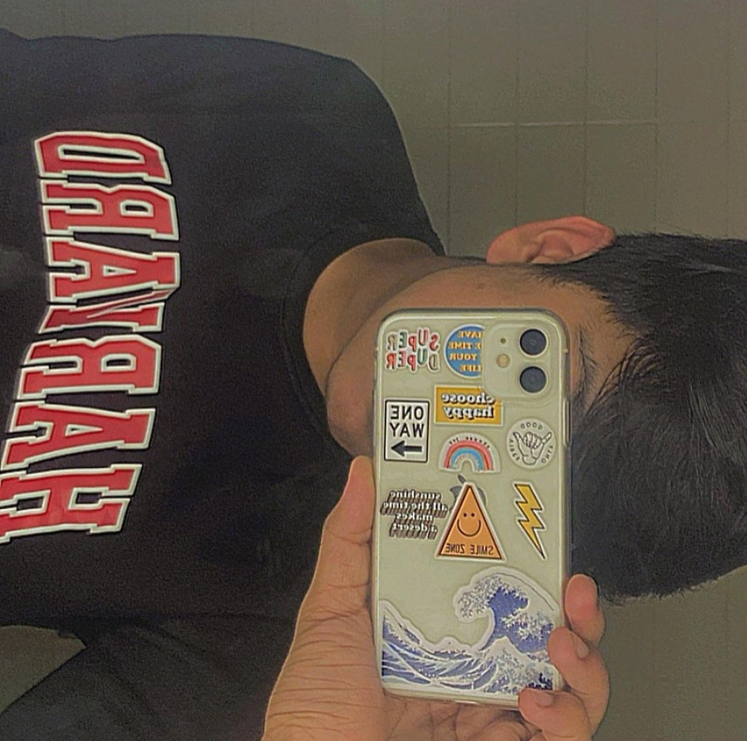 Aesthetic Wave Clear Case