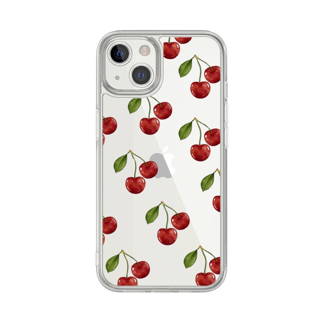 Cherries Clear Case