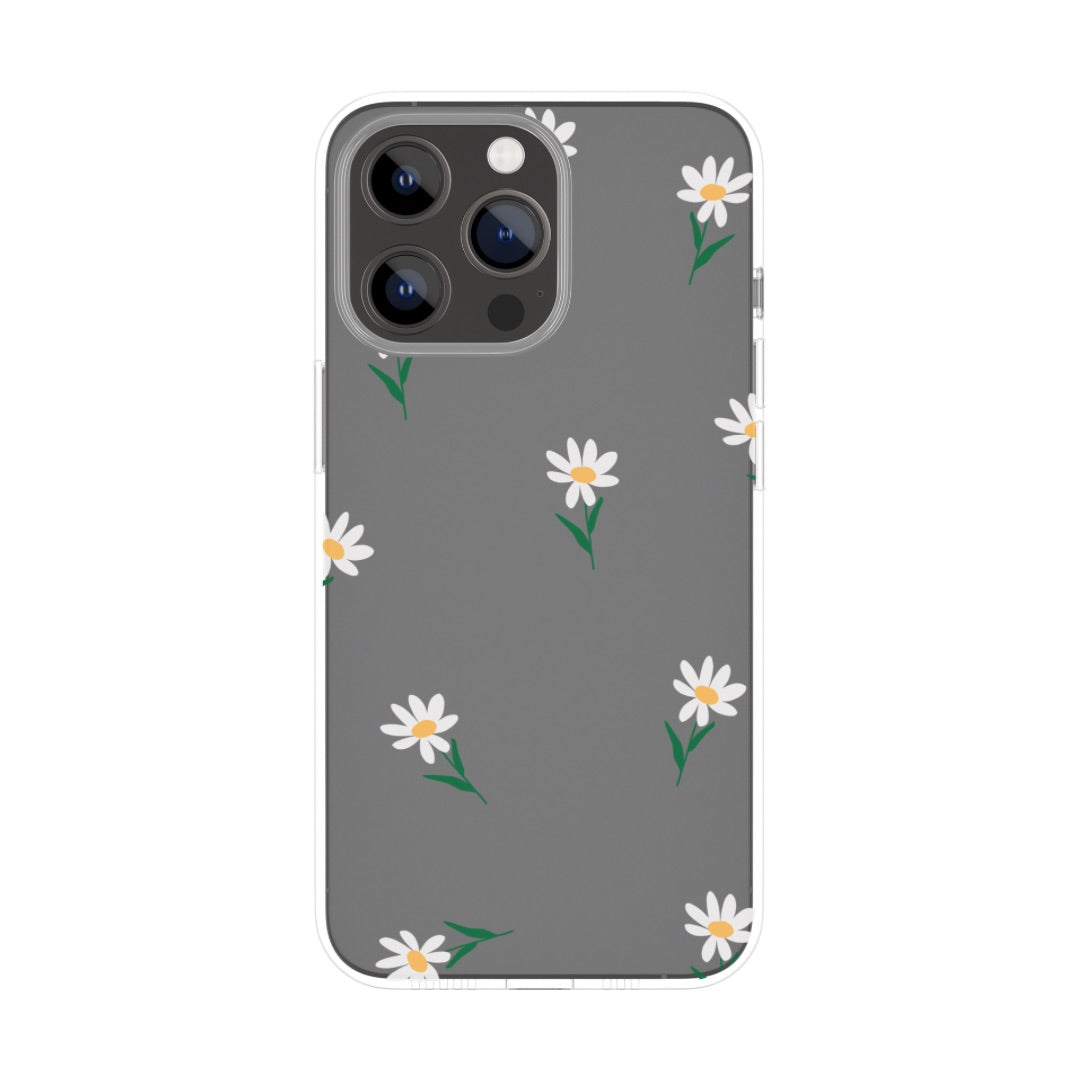 Cute Floral Clear Case