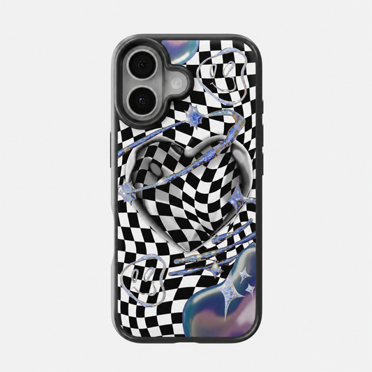 Checkerboard Optical Illusion Phone Case