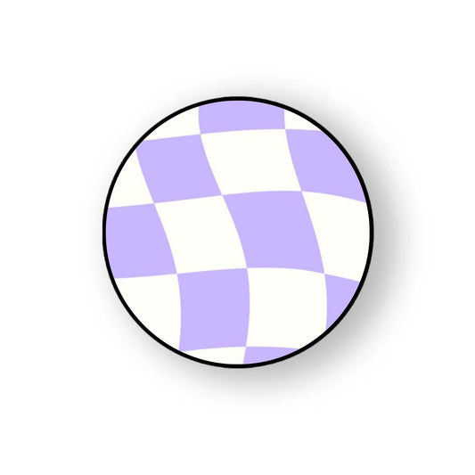 Lavender Checkered Holder