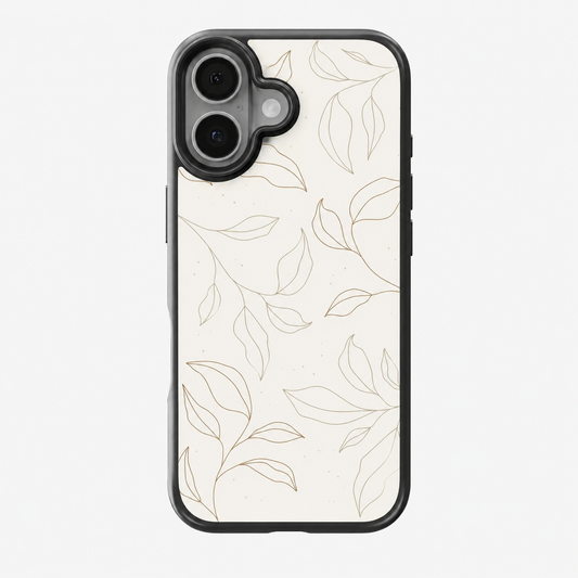 Minimal Botanical Line Art Phone Case