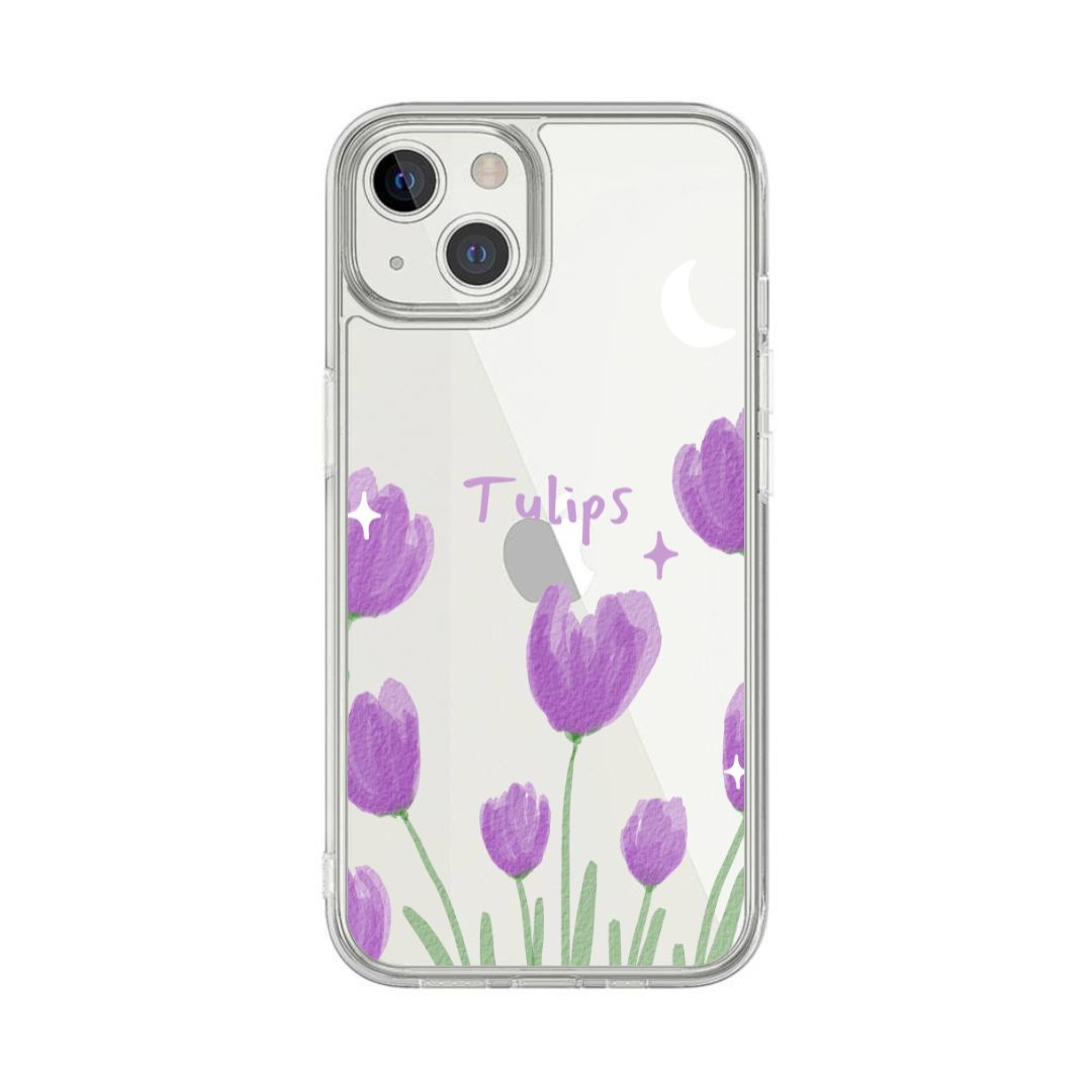 Tulips Aesthetic Clear Case