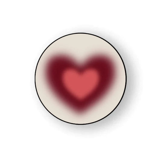 Red Aura Heart Holder