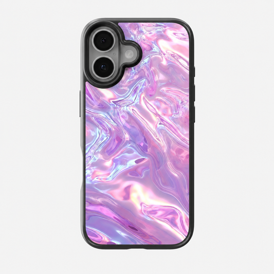 Lavender Pearl Liquid Marble Phone Case
