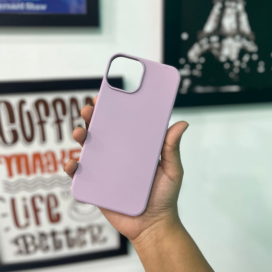 Purple Solid Silicone Case
