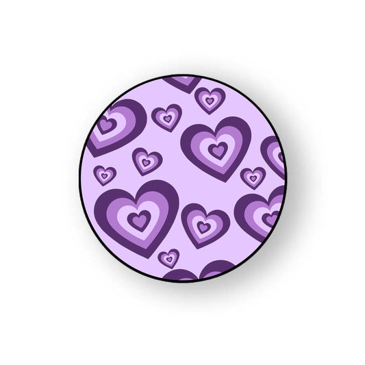 Mini Purple Hearts Holder