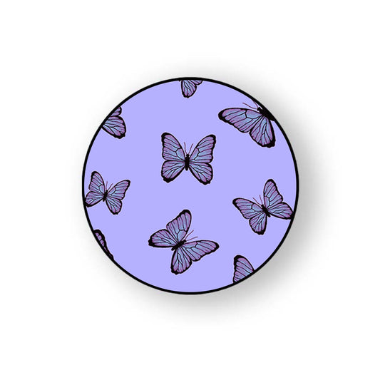 Purple Butterflies Holder