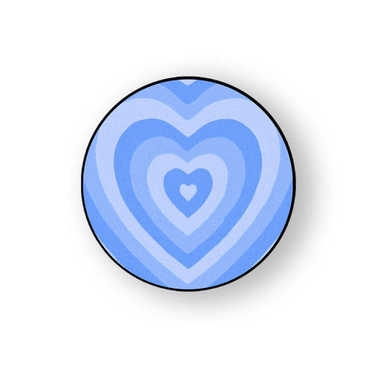 Blue Heart Holder